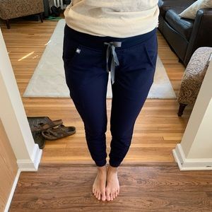 Navy Blue FIGS Scrub Pant